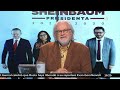 Sheinbaum da cargo a Arturo Zaldívar, será coordinador en Presidencia