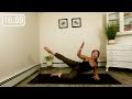 20 MIN Lower Body Focus MAT PILATES w/ ankle weights (inner + outer thighs + glutes)