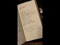 Bullet Journal 101 | Bullet Journal in a Traveler’s Notebook