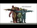 GOD OF WAR SIZE COMPARISON - Created By JG Lodico