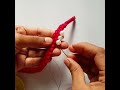 Beautiful Silk Thread & Pearl Necklace || DIY Handmade Necklace
