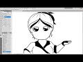 Speed drawing + chibi chats! Crappy 1st Character is like Crappy 1st Manuscript