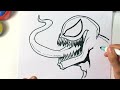 AMAZING How to Draw VENOM