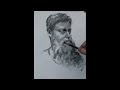 Mark Making and Calligraphy in Charcoal Drawing
