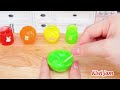 COCA or FANTA or PEPSI Jelly 🌈 Sweet Miniature Frozen Honey Jelly Ideas | Mini Cakes Making