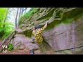 Is outdoor bouldering actually harder?