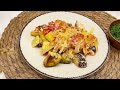 I make this vegetable casserole every weekend! Delicious and easy recipe for zucchini and eggplant!
