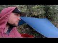 2-Night Solo in a Trout Fishing Paradise - Hammock Camp in a T-Storm with a Visitor