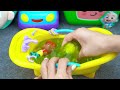 [62 min video] COCOMELON COMPILATION - Satisfying Unboxing COCOMELON Veggie Fun Learning Basket|ASMR