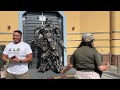 HHN 2023 Megatron scared Women & makes a joke with fans in Universal Studios Hollywood LA