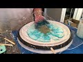 #7 Tide Pool Splash!  Resin Bowl (Bowl #6) part 1