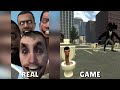 SKIBIDI TOILET EPISODES: REAL VS GAME! I RECREATED SKIBIDI TOILET EPISODES in Garry's Mod! PART 8