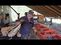 DID YOU KNOW?   Lumber Was This Easy To Make?   Building Our Off Grid Post And Beam Building.