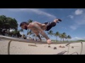 Miami Beach Couple Calisthenics