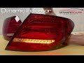 MERCEDES BENZ C CLASS W204 FACELIFT (2011 - 2014) LED DYNAMIC INDICATORS UPGRADE REAR TAIL LIGHTS