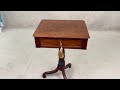 Georgian Mahogany Rectangular Lamp Table