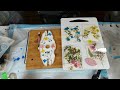 Finishing my white base dried flower set with a resin wine glass holder. AMAZING results  Video #299