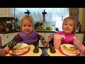 Twins try coho salmon