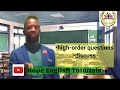 EXAM HIGH ORDER QUESTIONS #MyChildrenMyAfrica