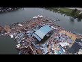 RAW Unedited Drone Footage from Sanger TX Tornado damage May 25, 2024