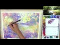 水彩画・森と湖・風景の描き方[説明付] Watercolor Landscape Demo - Woods and Lake - Auto Translated English Sub 村田收