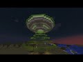 Building a GIANT UFO In Minecraft Hardcore!