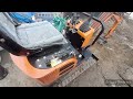 Cheap chinese excavator adding oil filter
