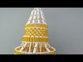 Macrame Unique Big Jhumar || Jhumar Tutorial || Beaded Work Macrame Jhumar #diy #macrame #jhumar