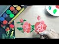 How To Draw A🌹Rose Step By Step || Embroidery🌸Floral Design || Pencil Sketch || Rose🌹Sketch Tutorial