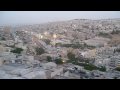 Adhan - Islamic call to prayer in Amman Jordan - beautifull mystic voice and panorama