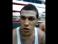 King Gabriel Rosado Media Day in Phoenix 9-11-12