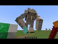 x100 mutant warden and HEROBRINE and x200 netherite armors combined in minecraft