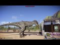 INDOMINUS REX & TREX & INDORAPTOR FIGHT & ESCAPE - Jurassic World Evolution 2