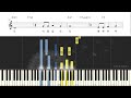 [반주법] 복음들고 - 브라운워십(Brown Worship) 버전 | CCM PIANO 피아노 반주