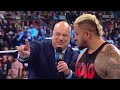 Jey Uso confronts Paul Heyman (2/2) - WWE SmackDown 8/4/2023