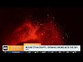 Mount Etna erupts in Italy