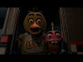 Mike tries to Communicate with Chica [FNAF MOVIE/BLENDER]