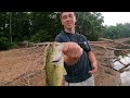 FISHING EXPERIMENT: HUGE Swimbaits vs. TINY Crankbaits!!! (This Lake is ALMOST DRAINED)