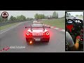 FUN RACE - Steering wheel gameplay | Tokyo Police Interceptor vs Ferrari 250GTO