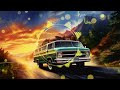 🌴🎸Reggae Road Trip: Vintage Chevy Van with Airbrushed Bikini Beauty & Mythical Tiger-Lion