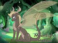 Meet my MLP OC. Dragon x Changeling hybrid