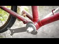 Useful Hack / Top Tip - Remove Old English 3 Speed Bicycle Bottom Bracket Easily! - Park Tool HCW11