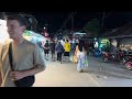 [4K] Walking Street in Pai 2024. The best town in Nothern Thailand. Loved by backpackers and hippies