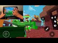 HOW a MOBILE SWEAT Plays With A HANDCAM.. (Roblox Bedwars)