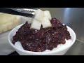 Cut fresh fruit! Making Amazing Homemade Fruit Shaved Ice / Korean street food