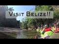 Cave tubing in Belize 🇧🇿,Central America waterfalls inside the cave !