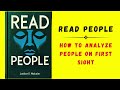 Read People: How To Analyze People On First Sight (Audiobook)