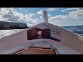 Gozo island - Glimpses of boat ride into the caves under the cliffs of Dwejra.