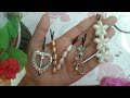 How to make korean Hair clips at home / DIY Pearl Hair accessories making / #hairaccessories #bts