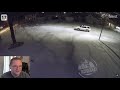 Car ice Sliding crash 2021. Winter weather. No brakes (Reaction)